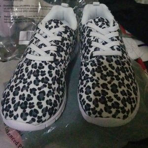 Leopard Print Sneakers